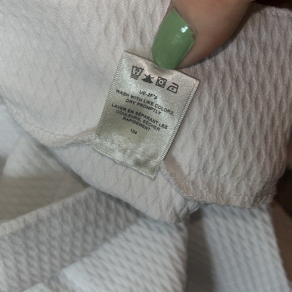 Van Heusen Stretch Extensible White Patterned Leg… - image 8